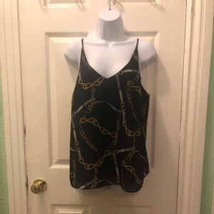 Banana republic. Color dark blue print